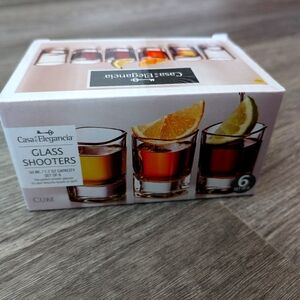 Casa de la Elegancia Set of 6 Shooter Glasses